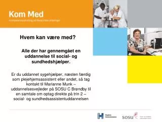 hvem kan v re med