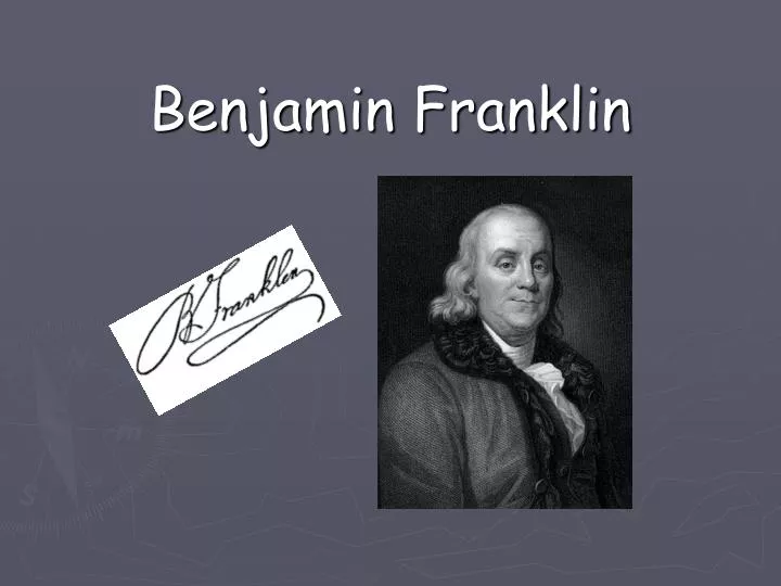 benjamin franklin