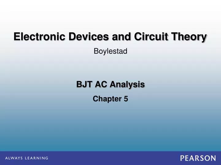 bjt ac analysis