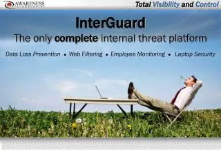 InterGuard The only complete internal threat platform