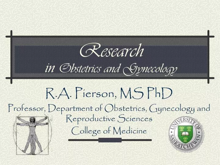 research in obstetrics and gynecology