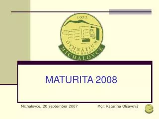 maturita 2008