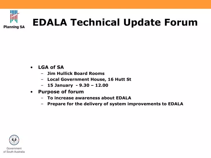 edala technical update forum
