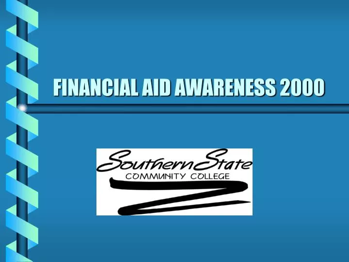 financial aid awareness 2000