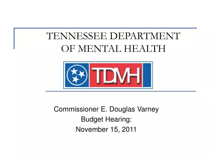 tennessee department of mental health