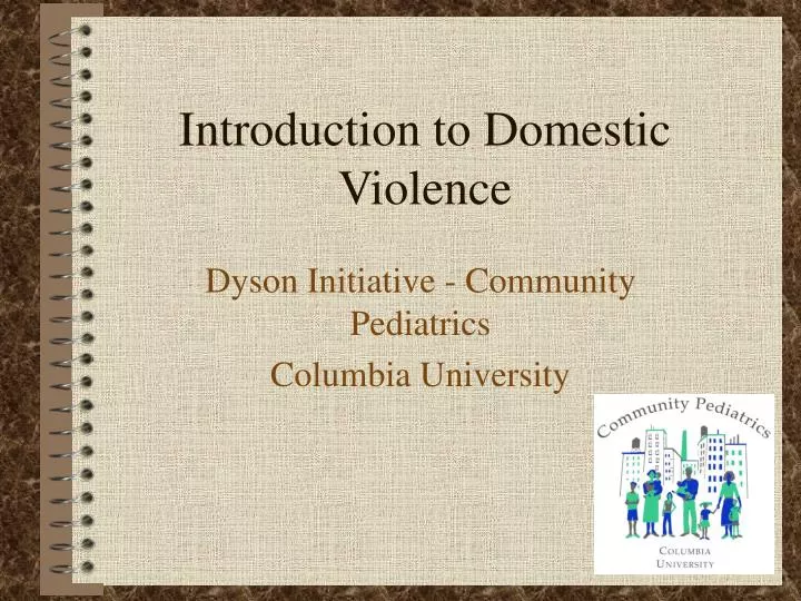 introduction to domestic violence