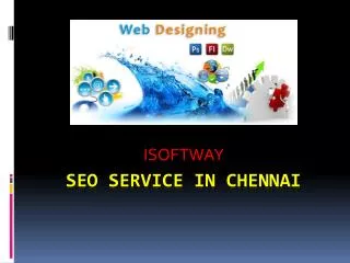 SEO Service in Chennai