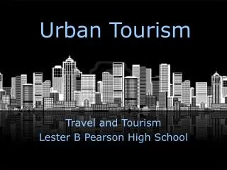 Urban Tourism