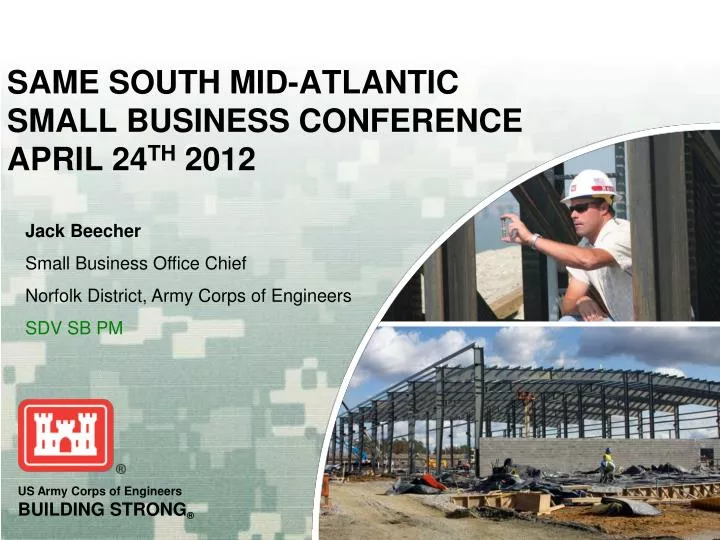 same south mid atlantic small business conference april 24 th 2012