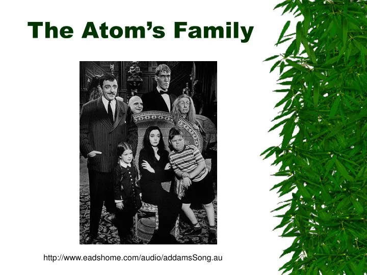 the atom s family