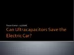 Can Ultracapacitors Save the Electric Car? - slide 1