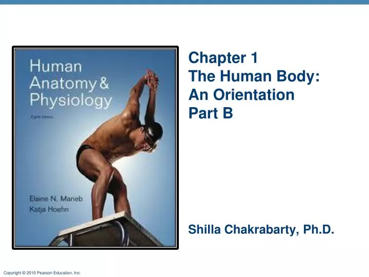 chapter 1 the human body an orientation part b shilla chakrabarty ph d
