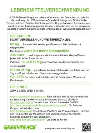 lebensmittelverschwendung