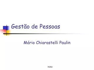 gest o de pessoas