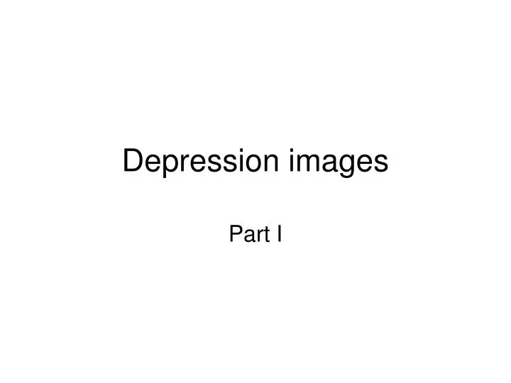 depression images