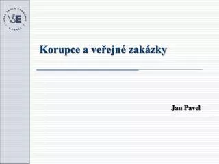 korupce a ve ejn zak zky