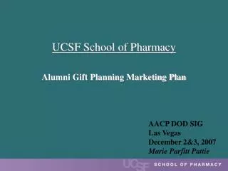 UCSF School of Pharmacy