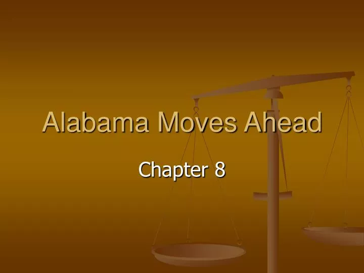 alabama moves ahead