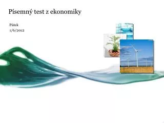 p semn test z ekonomiky