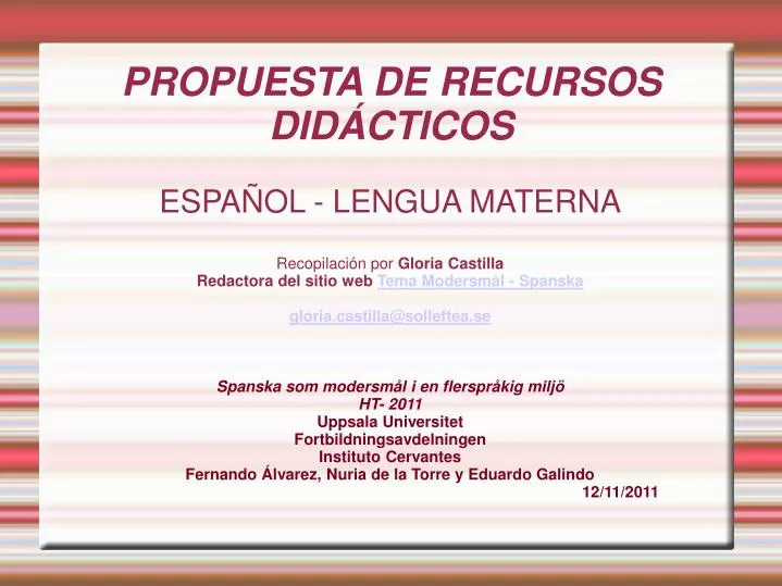 propuesta de recursos did cticos