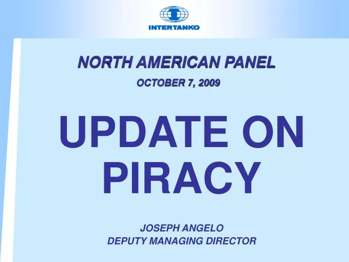 north american panel october 7 2009