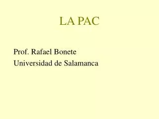 la pac