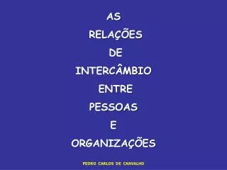 pedro carlos de carvalho