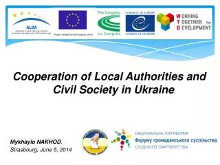 Cooperation of Local Authorities and Civil Society in Ukraine