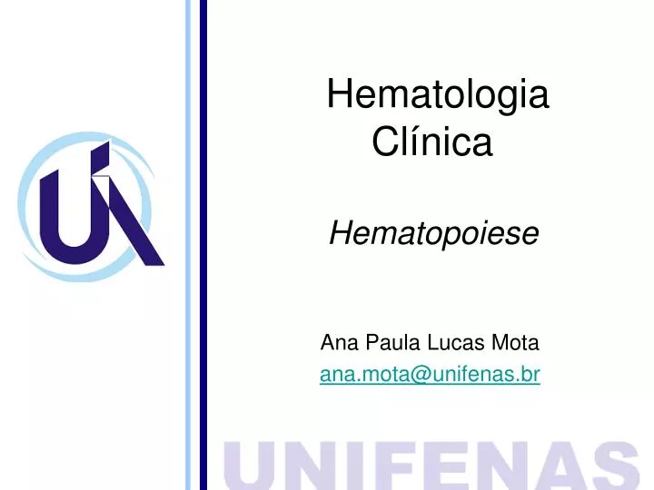 hematologia cl nica hematopoiese