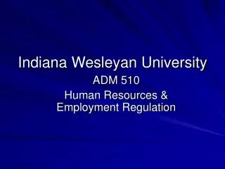 Indiana Wesleyan University