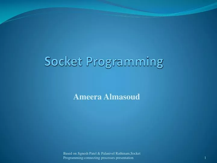 socket programming