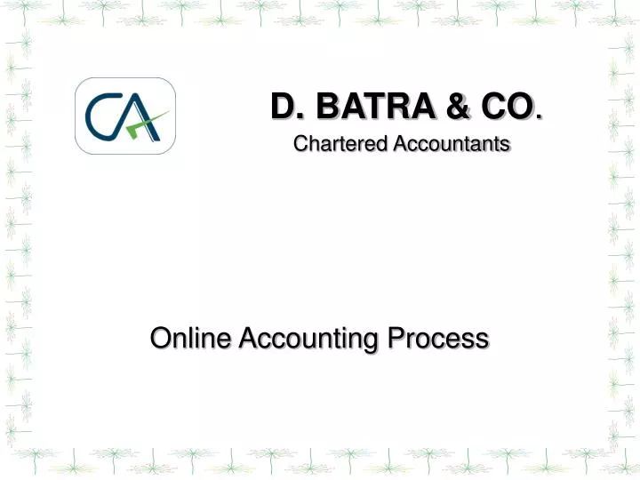 d batra co chartered accountants