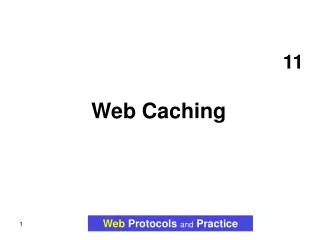 Web Caching