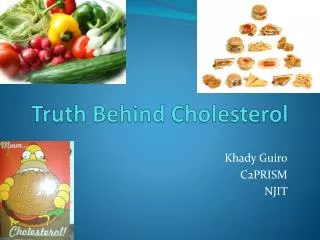 Truth Behind Cholesterol