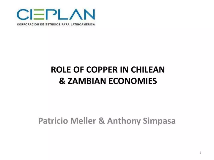 role of copper in chilean zambian economies