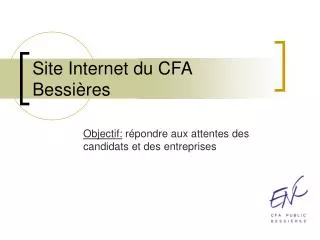 site internet du cfa bessi res
