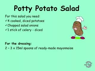 Potty Potato Salad