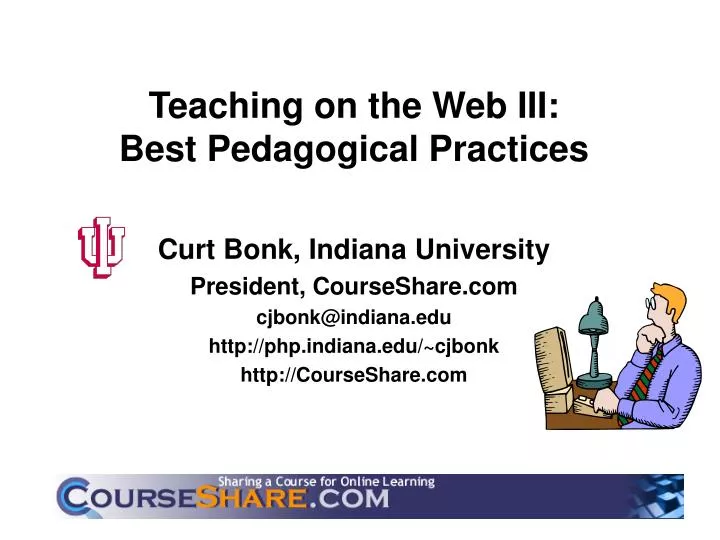 teaching on the web iii best pedagogical practices