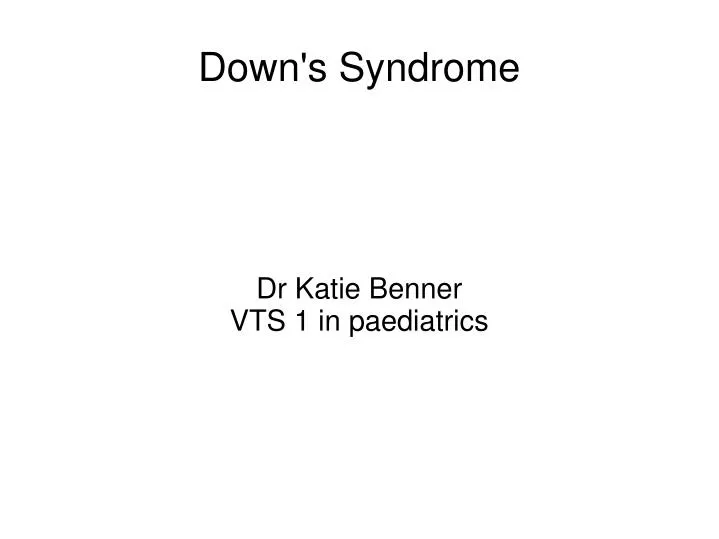 dr katie benner vts 1 in paediatrics