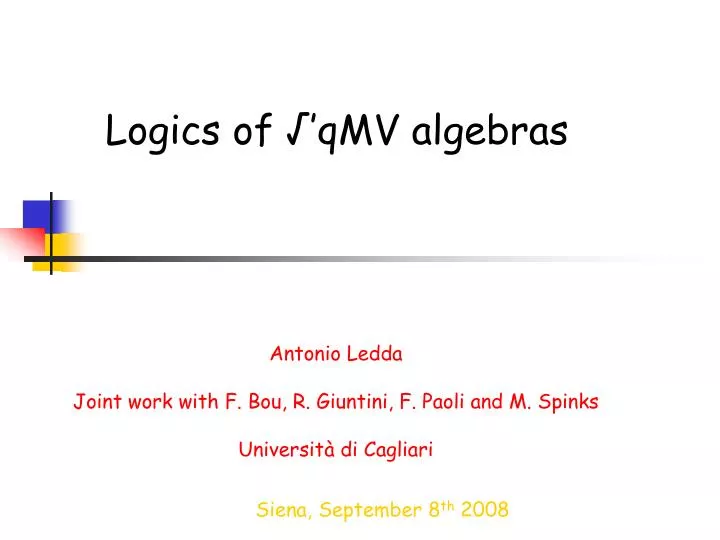 Logics of √’qMV algebras