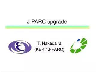 J-PARC upgrade