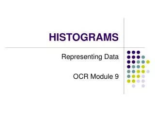 histograms