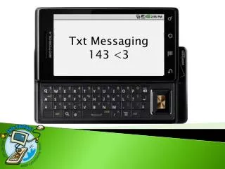 Txt Messaging 143 &lt;3