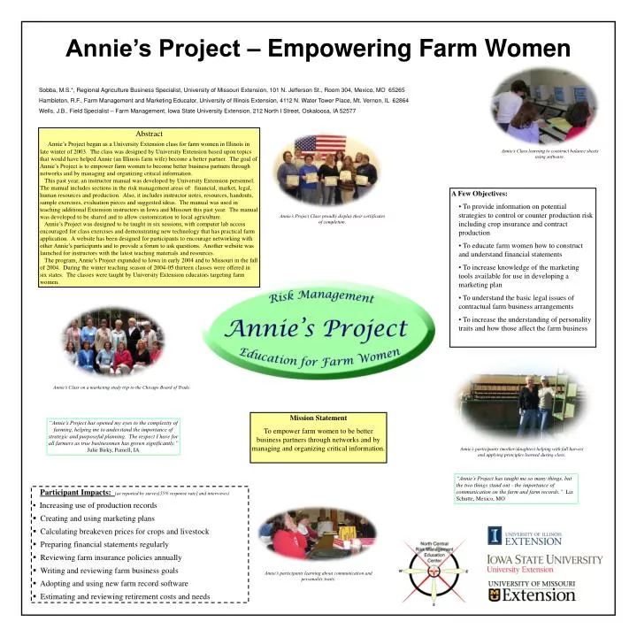 annie s project empowering farm women