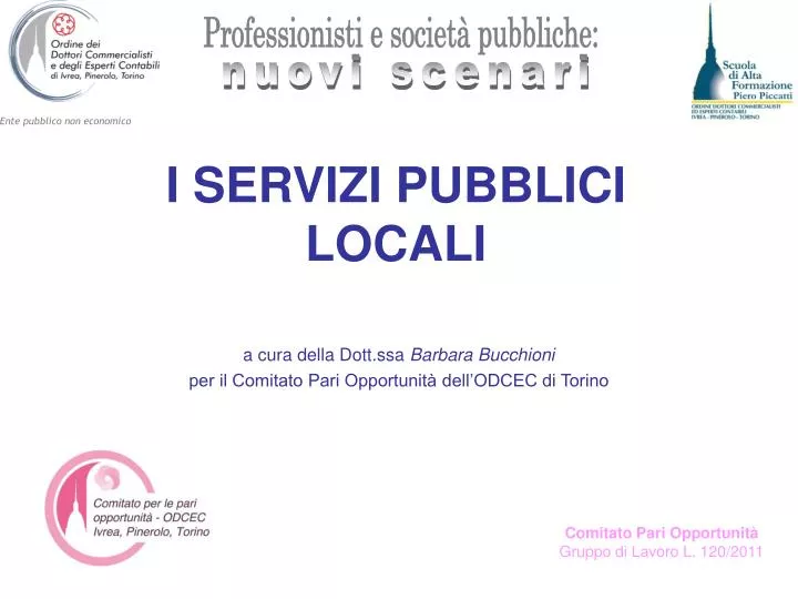i servizi pubblici locali