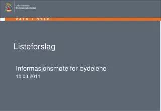 listeforslag