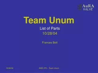 Team Unum