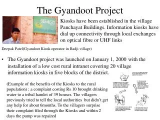 The Gyandoot Project