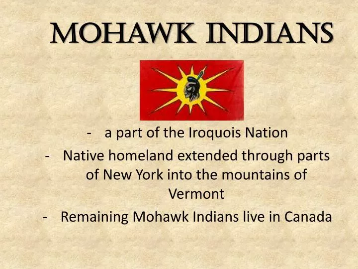 mohawk indians