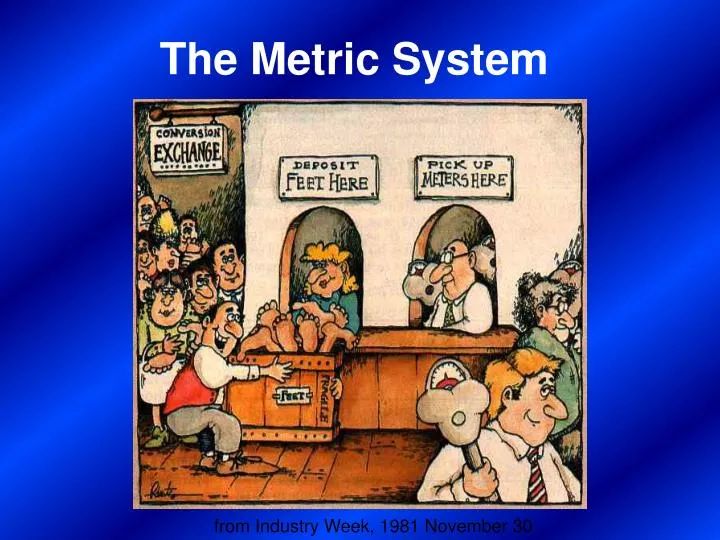 the metric system